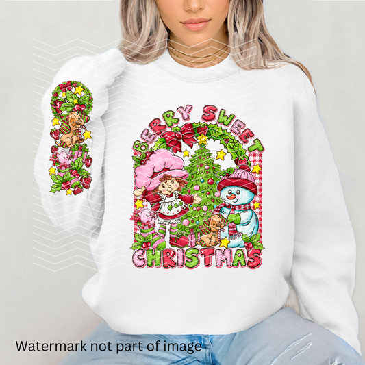 Berry Sweet Christmas DTF Transfer Sleeve Set