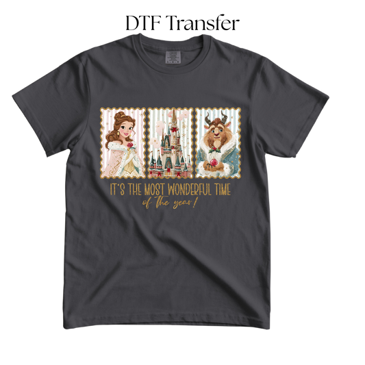 Most Wonderful Time Beast DTF Transfer