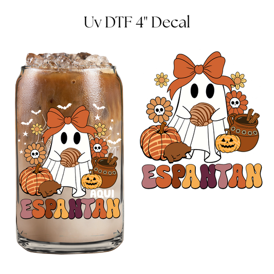 Aqui Espantan 4” UV DTF Decal