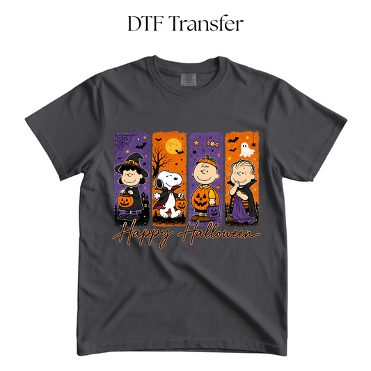 Happy Halloween Snoop Frames DTF Transfer