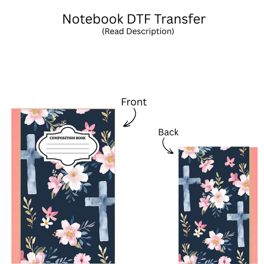 Faith Blue Kraft Notebooks