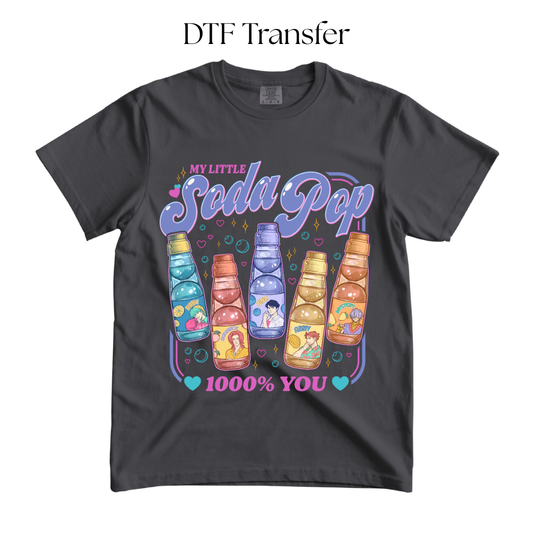 My Little Soda Pop Dtf Transfer