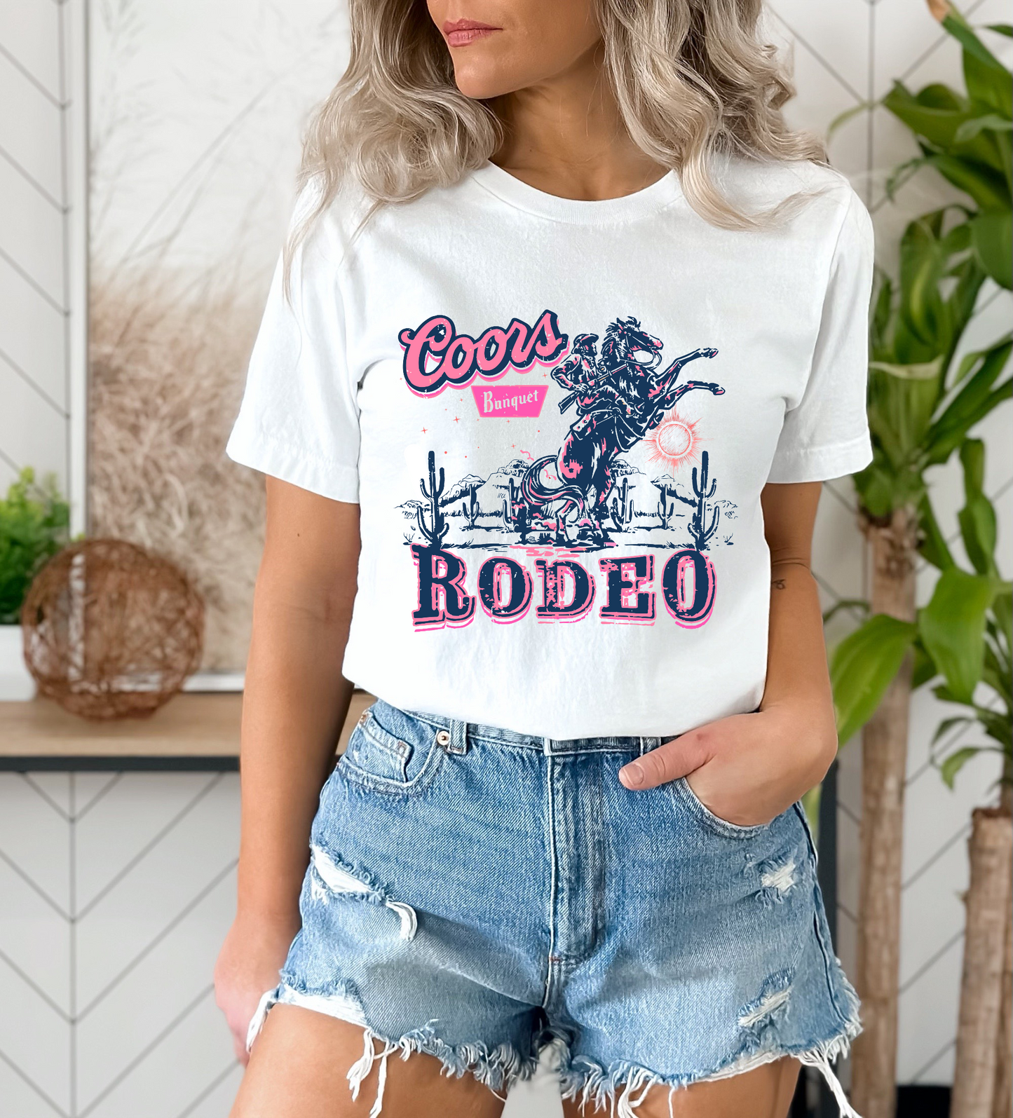 Coors Rodeo Pink DTF