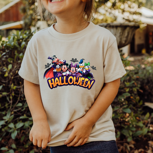 YOUTH Halloween Mouse and Friends Transfer (PRINT TO ORDER)