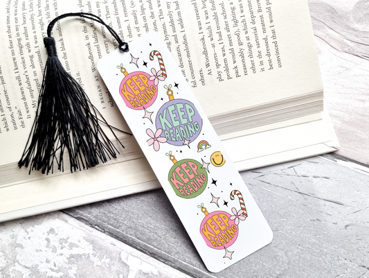 Reading Ornaments Bookmark UV DTF Transfer