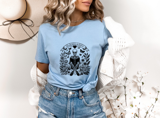 Let Me Read In Peace Screen Print