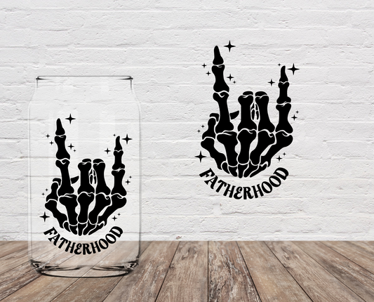 Fatherhood 4" UV DTF