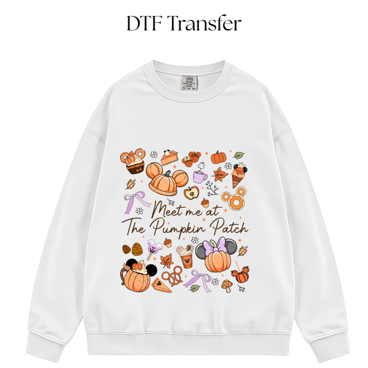 Magical Meet Meet Met at the Pumpkin Patch DTF Transfer