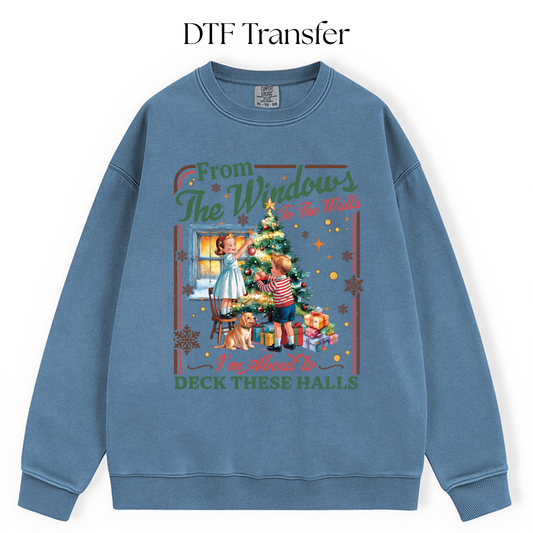From the Windows to the Walls DTF Transfer