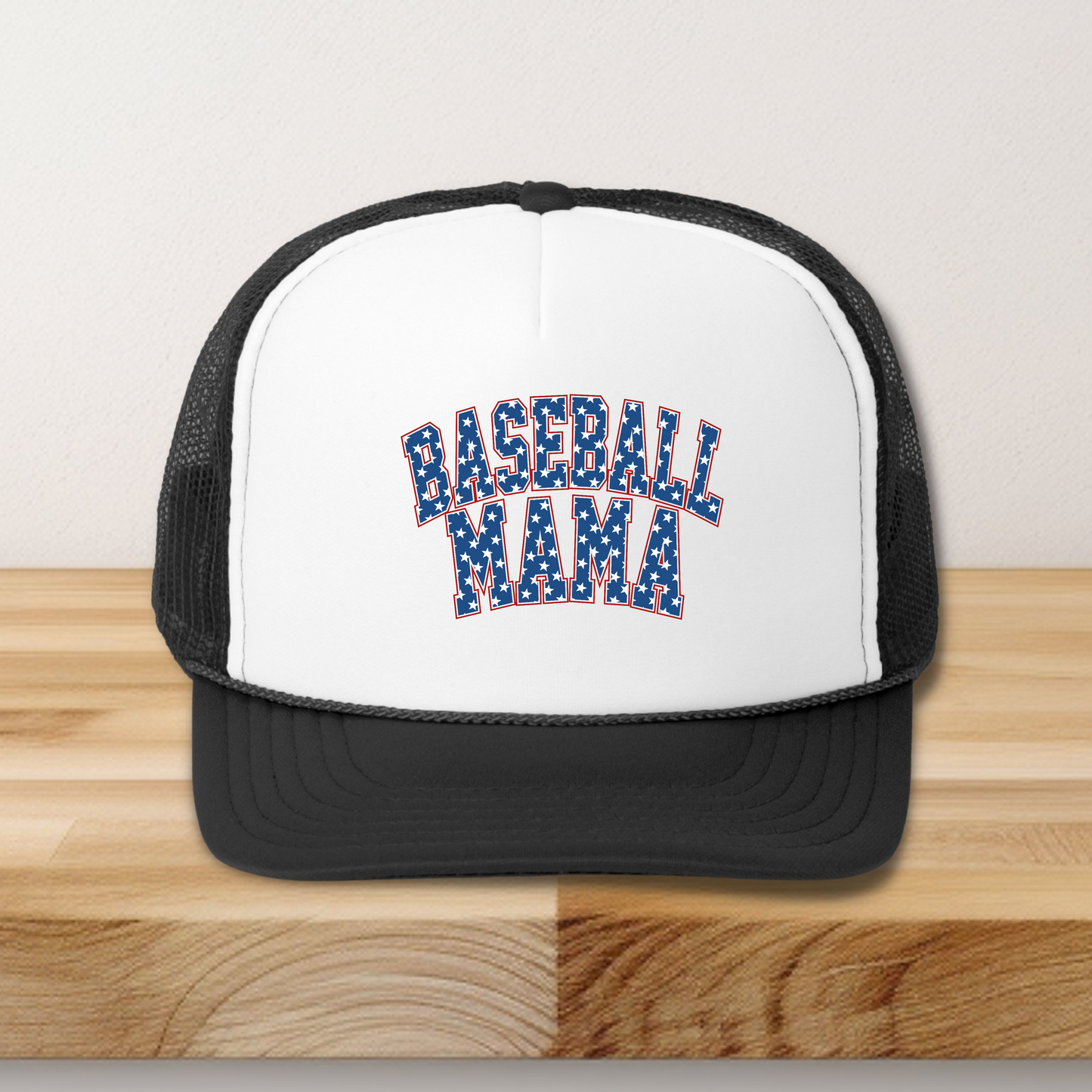 Baseball Mama Hat/Pocket Transfers DTF