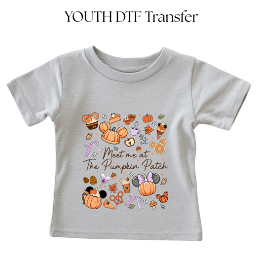 Magical Meet Meet Met at the Pumpkin Patch Dtf Transfer