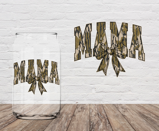 Mama Camo 4" UV DTF