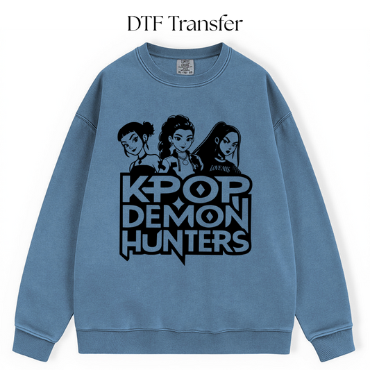 KDH Girls Single Color DTF Transfer