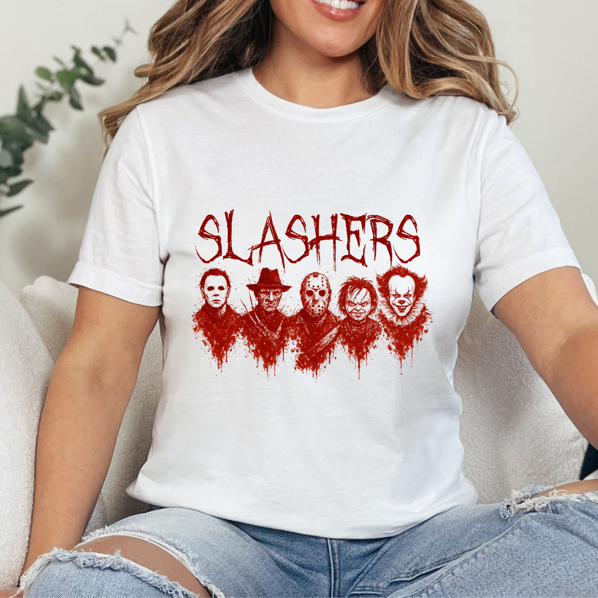 Red Slashers DTF Transfer (Print to Order)