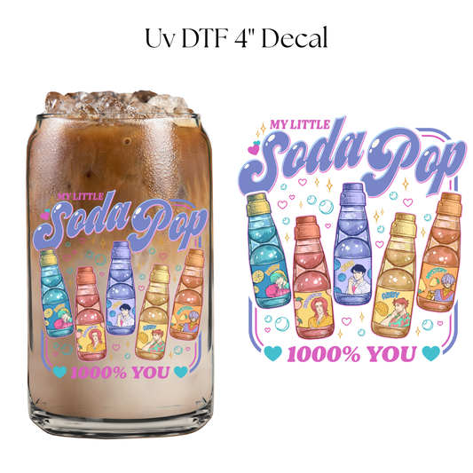 My Little Soda Pop 4" UV DTF