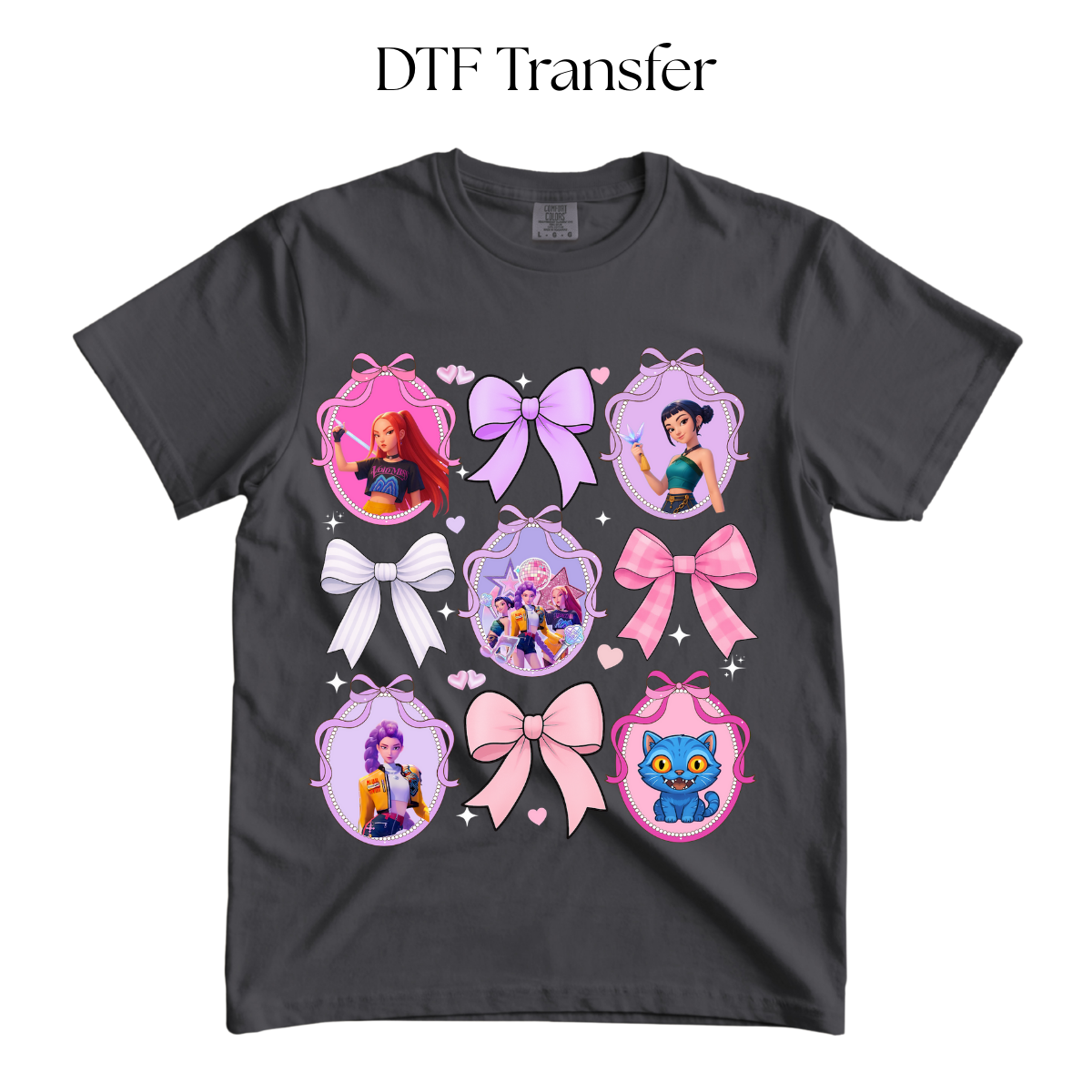 Hunt Girl Frames DTF Transfer