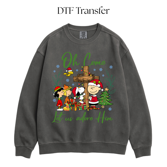 Oh Come Let Us Adore Him Snoop DTF