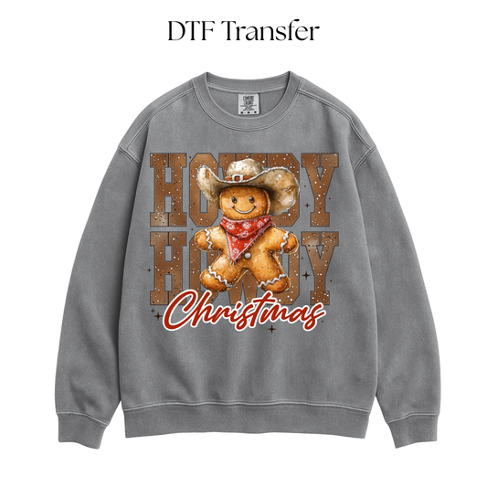 Howdy Christmas DTF Transfer