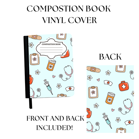 Medical Composition Notebook Vinyl Cover