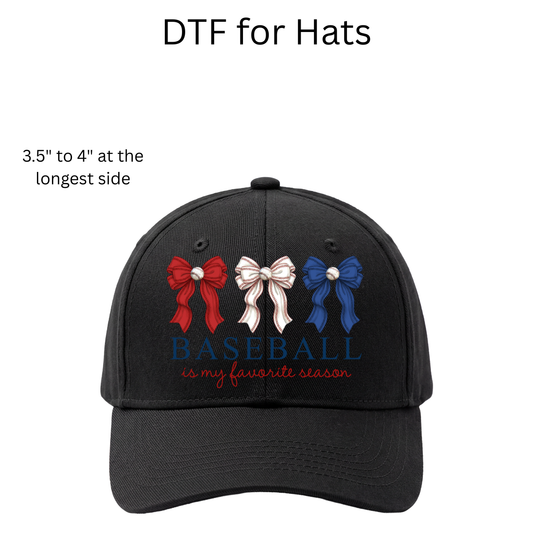 Baseball is My Favorite Season DTF Transfers