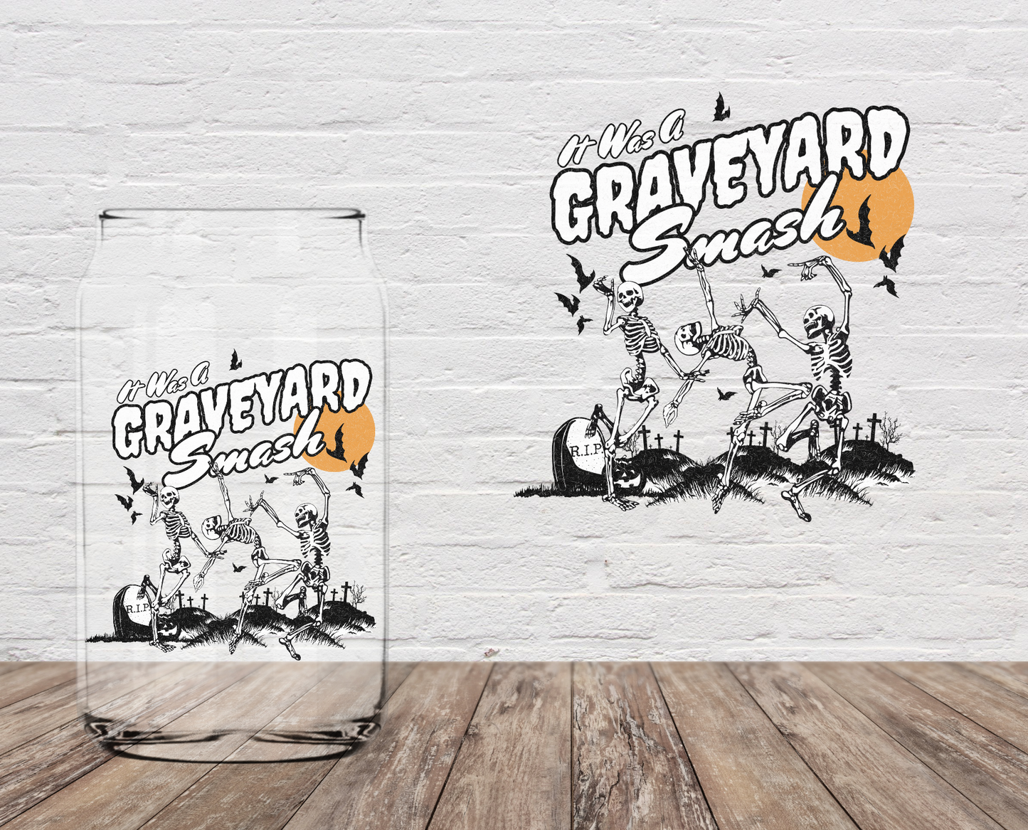 Graveyard Smash 4" UV DTF