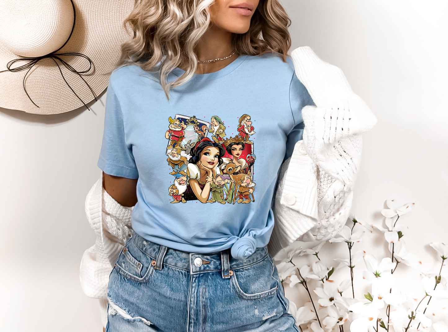 Snow Girl Cartoon DTF TRANSFER