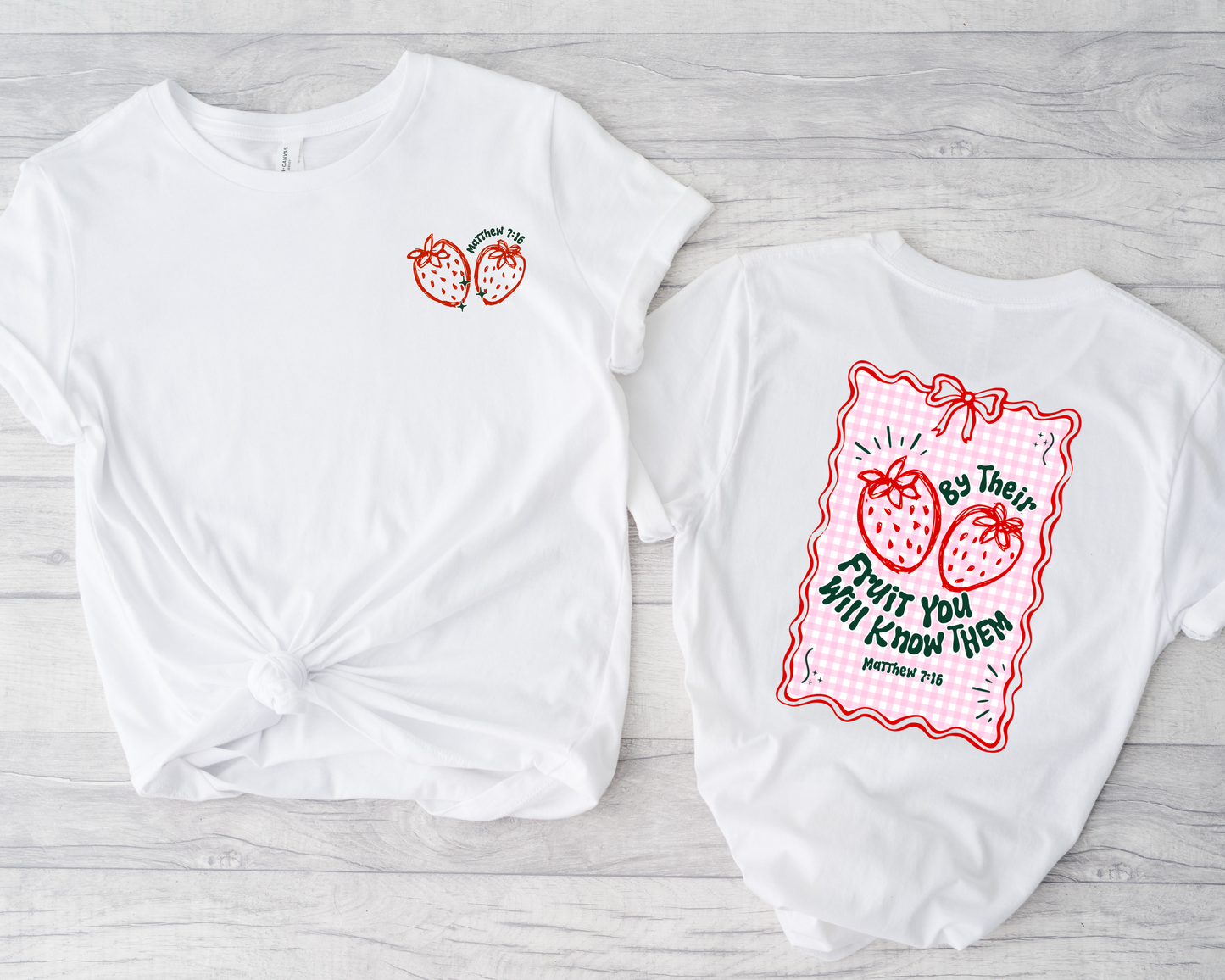 By Their Fruit You Will Know Them SET DTF