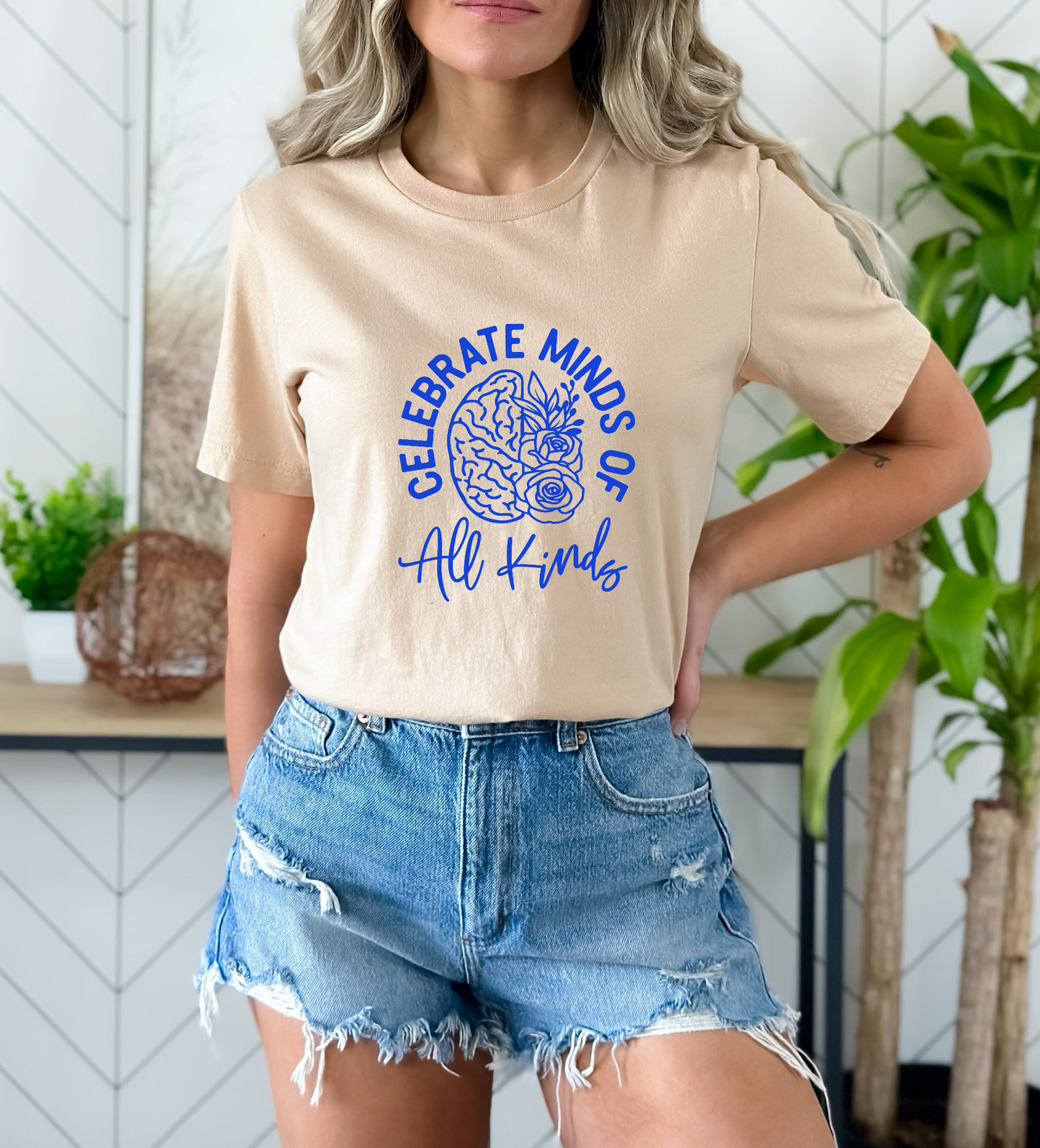 Celebrate Minds Of All Kinds (BLUE) SINGLE COLOR DTF TRANSFER