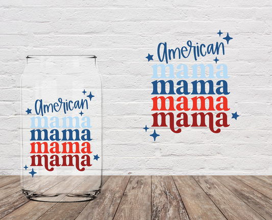 American Mama 4" UV DTF
