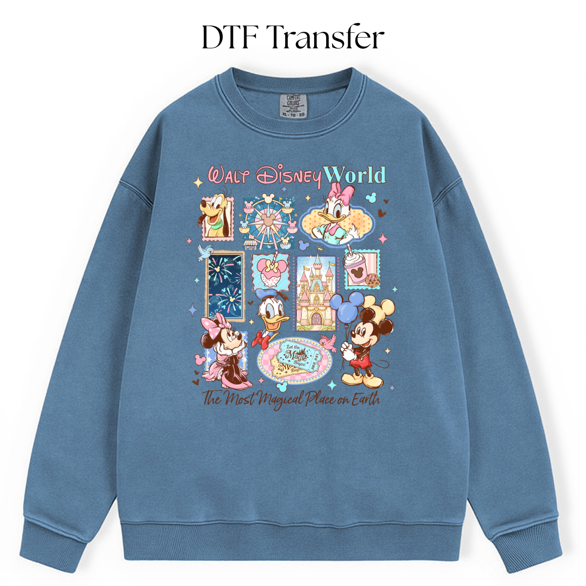 Most Magical Place in the World DTF Transfer