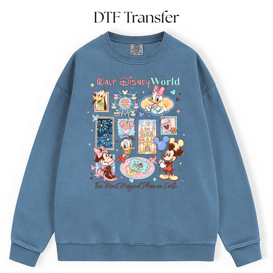 Most Magical Place in the World DTF Transfer