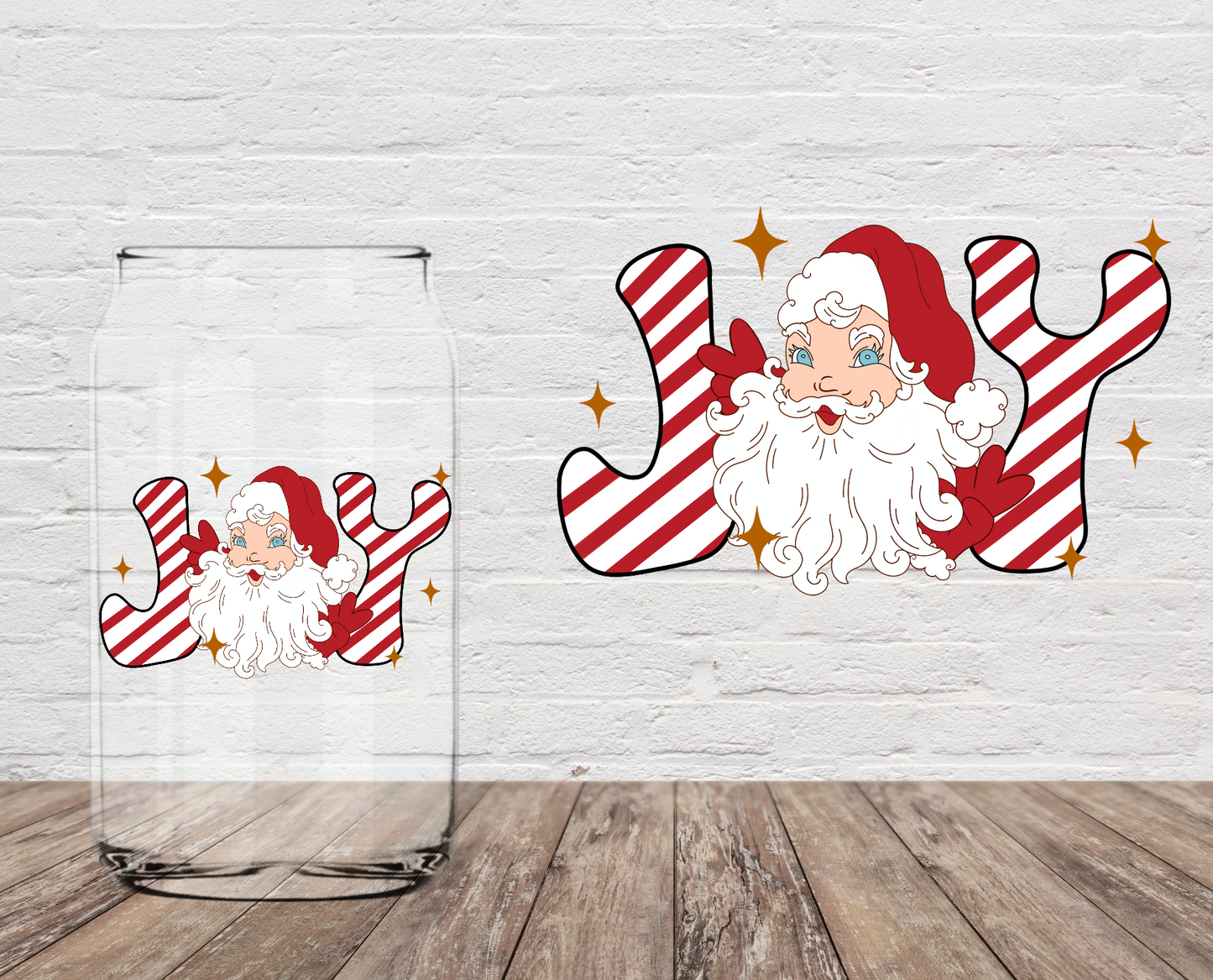 Santa Joy UV 4" DTF