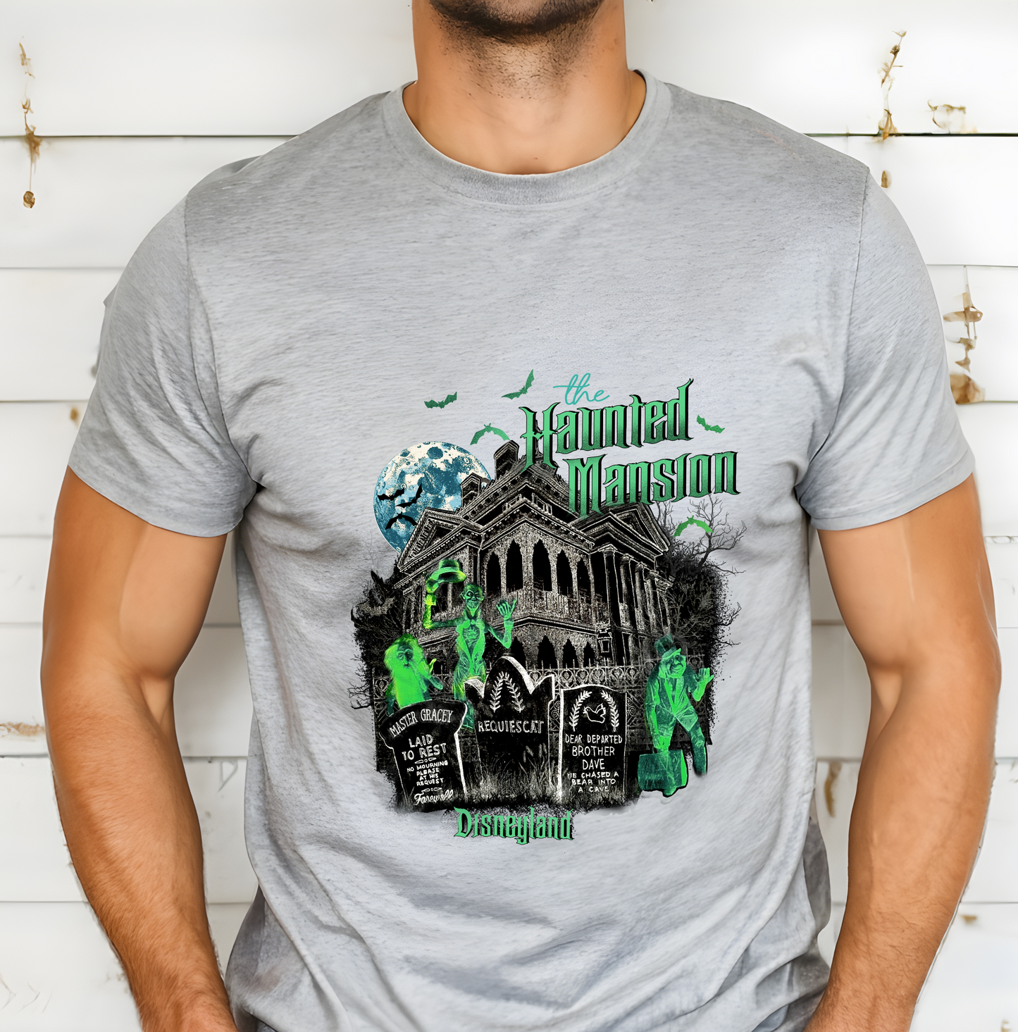 The Haunted House XL DTF Transfer