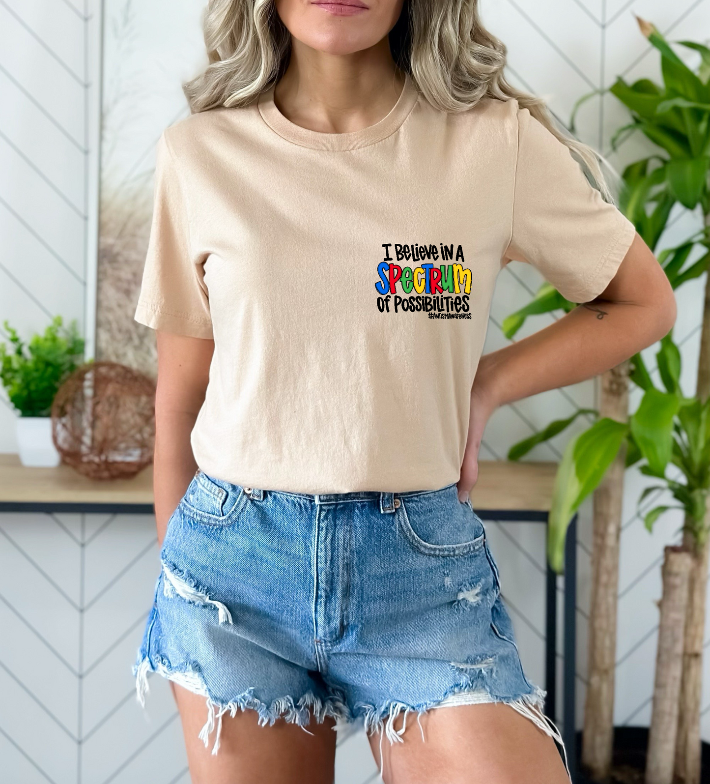 I Believe In A Spectrum Of Possibilities DTF TRANSFER