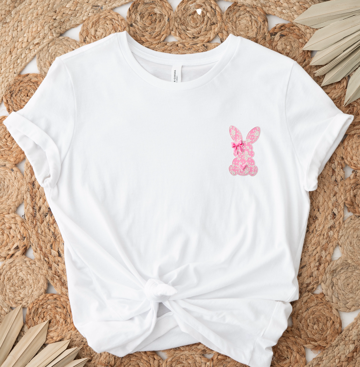 Pink Bunny DTF TRANSFER