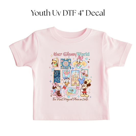 YOUTH Most Magical Place in the World DTF Transfer