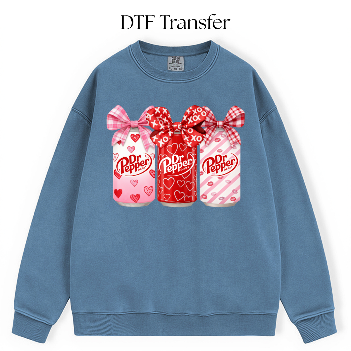 Valentine Dr Sodas DTF Transfer