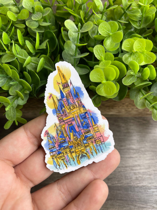 Magical Castle Blue's Vinyl Sticker