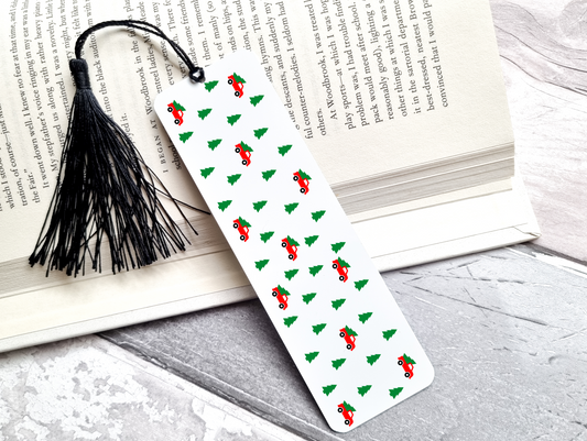 Which Christmas Tree Should We Get? Bookmark UV DTF Transfer