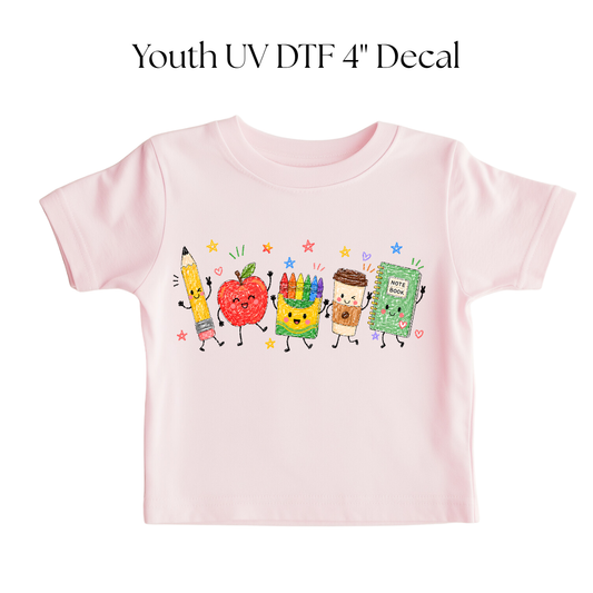 YOUTH Back to School Essentials DTF Transfer