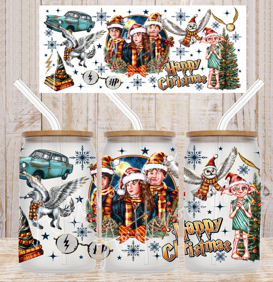 HP Happy Christmas Wrap UV DTF DOUBLE SIDED