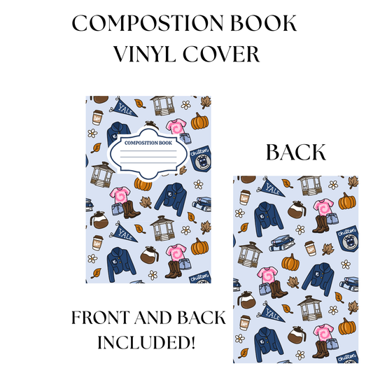 Preparatory School Composition Notebook Vinyl Cover