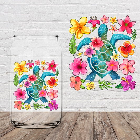 Sea Turtle 4" UV DTF