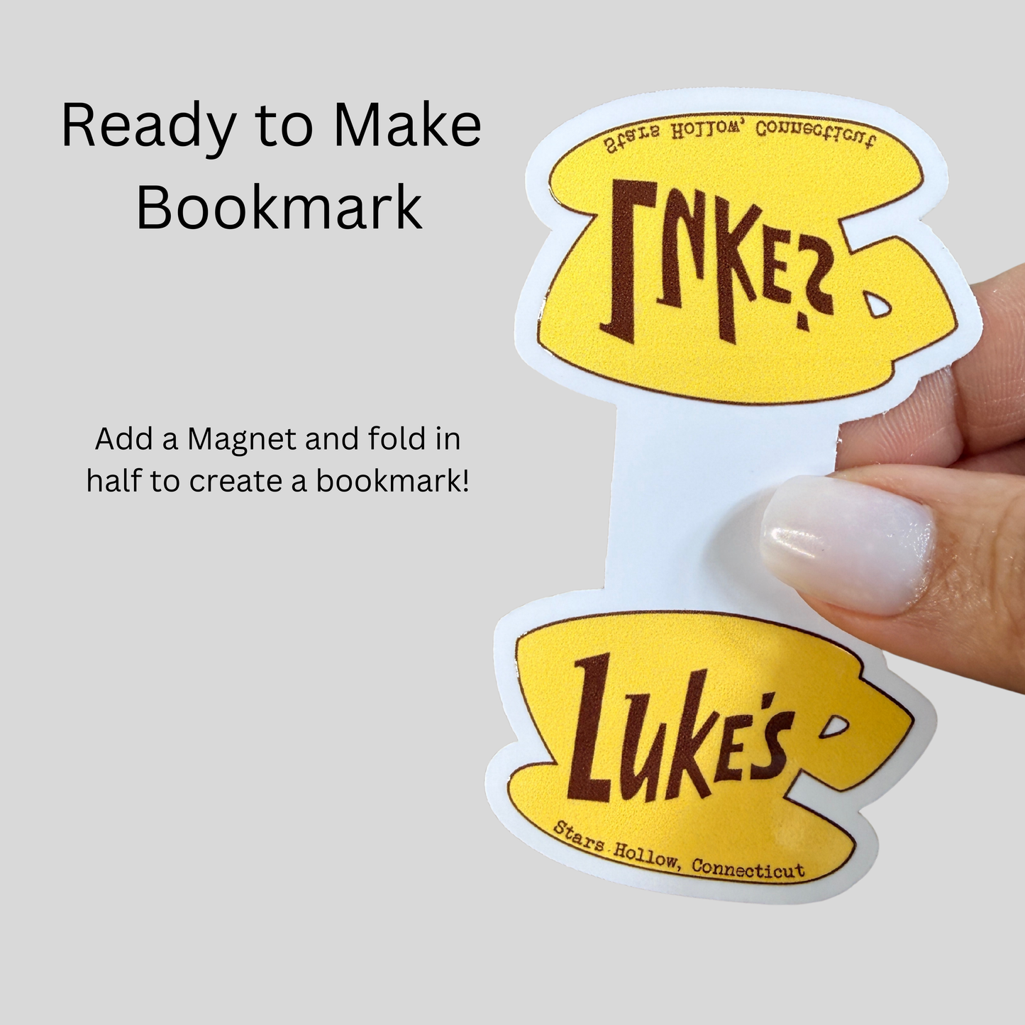 Luke’s Magnetic Bookmark DIY