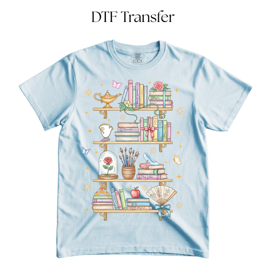 Beauty Library DTF Transfer