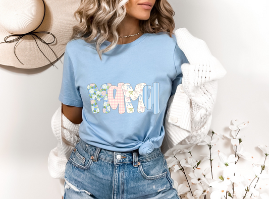 Mama Stitched DTF TRANSFER