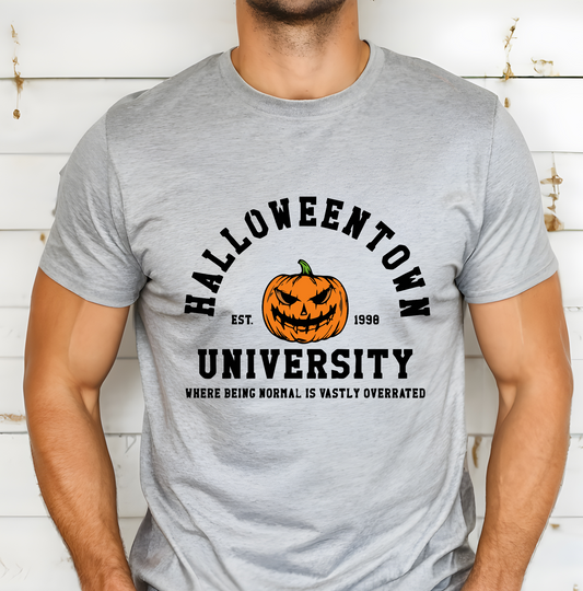 Halloween University Men’s Size DTF