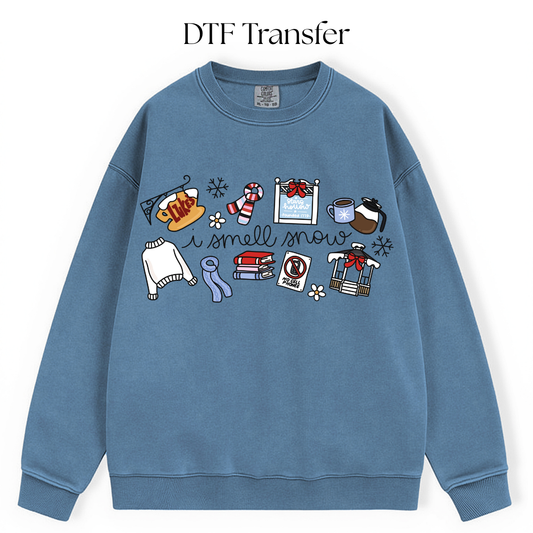 I Smell Snow DTF Transfer
