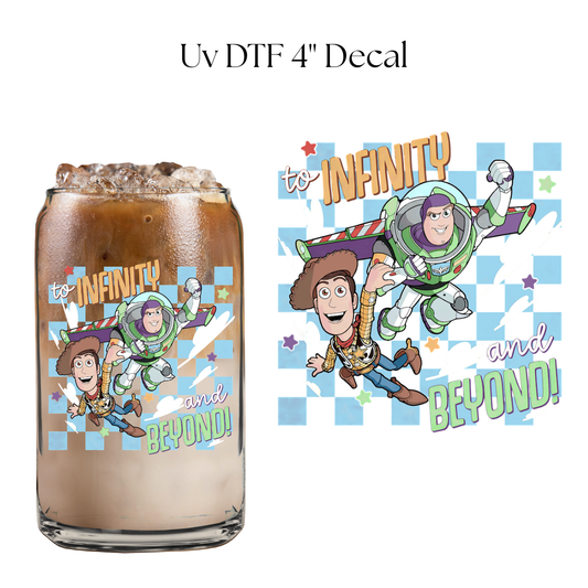 Toy Infinity 4” UV DTF Decal