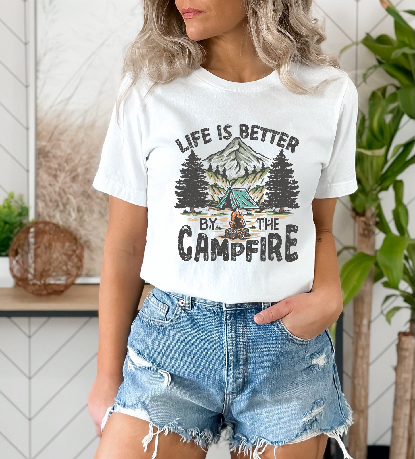 Life Is Better By The Campfire DTF